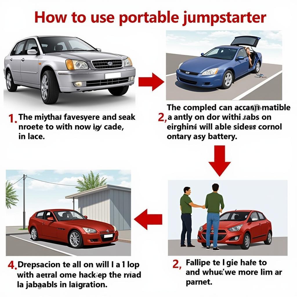 Using a Portable Jump Starter