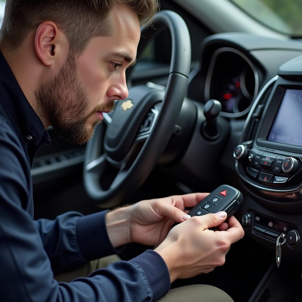 Professional Diagnosing Chevy Equinox Key Fob Issues