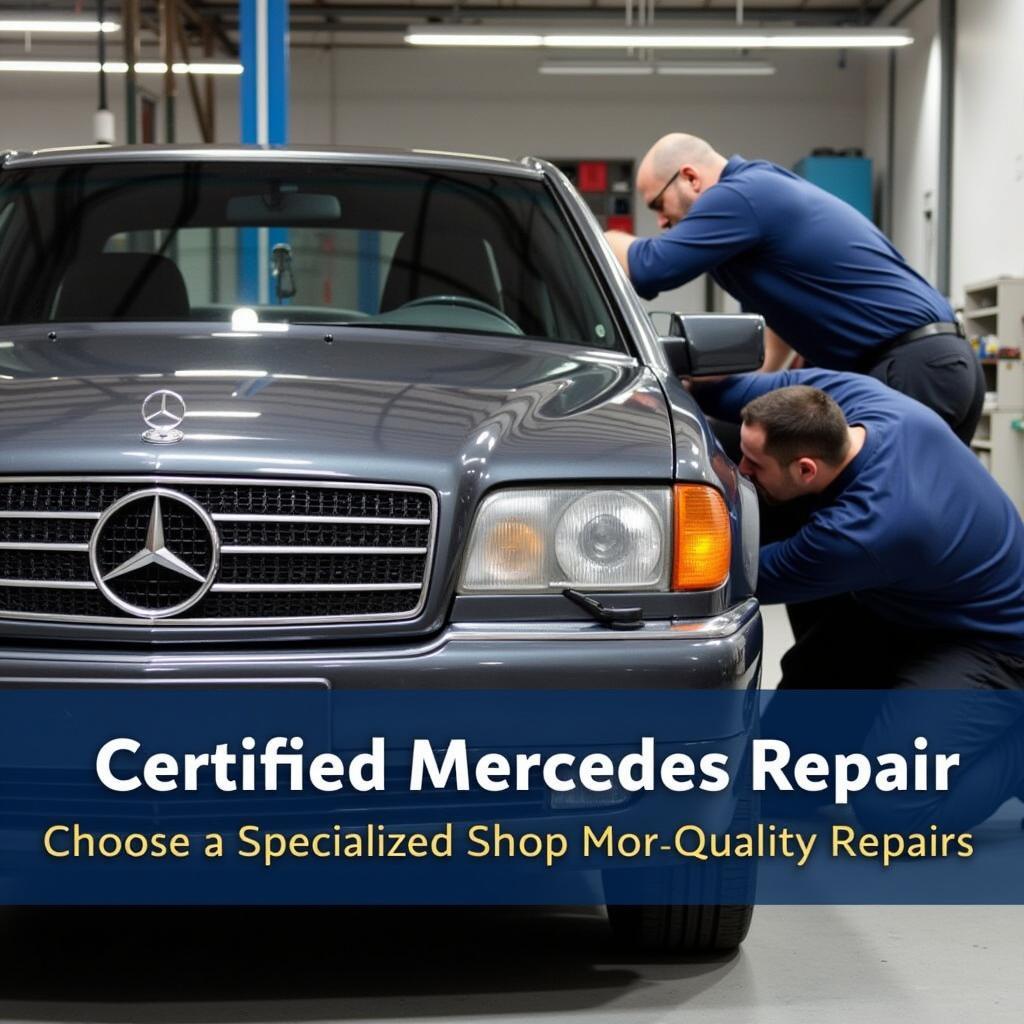 Finding a Qualified Mercedes Repair Shop