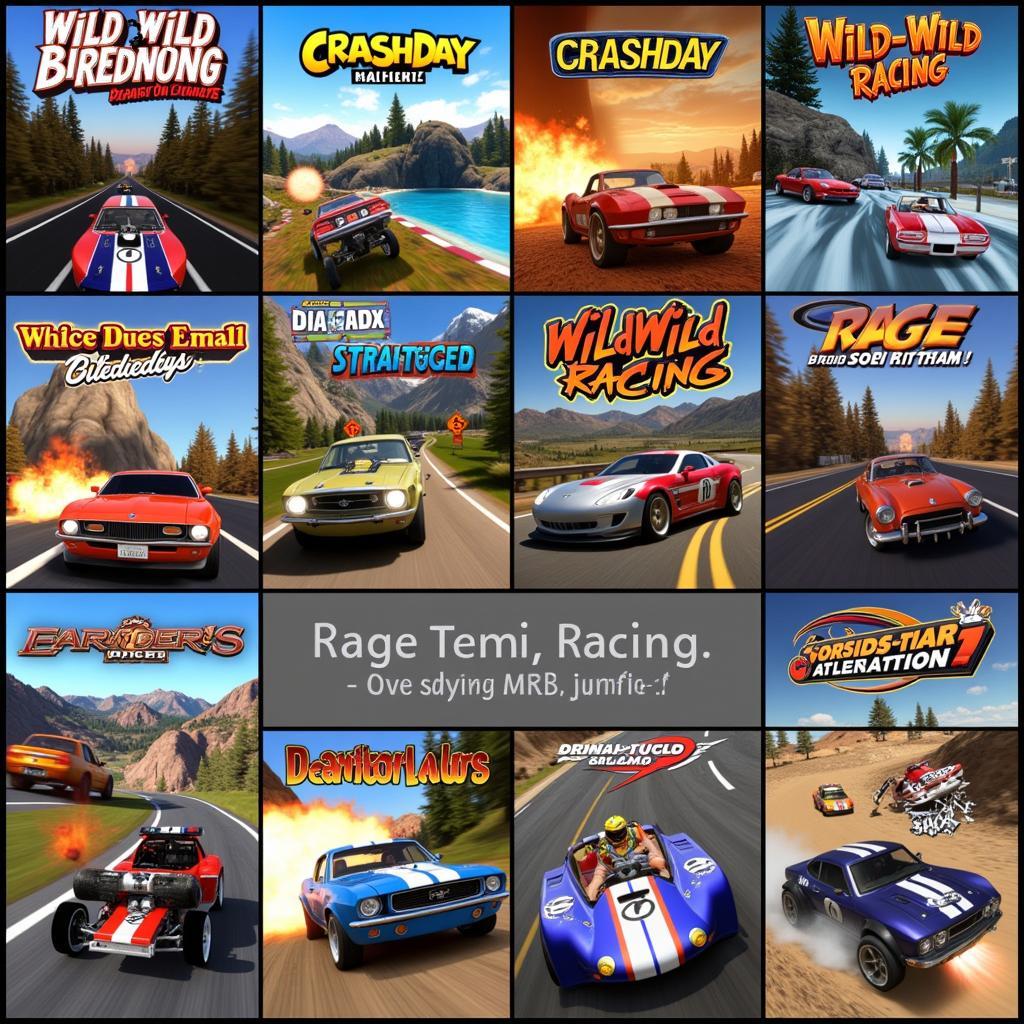 RAGE Software's Other Racing Games