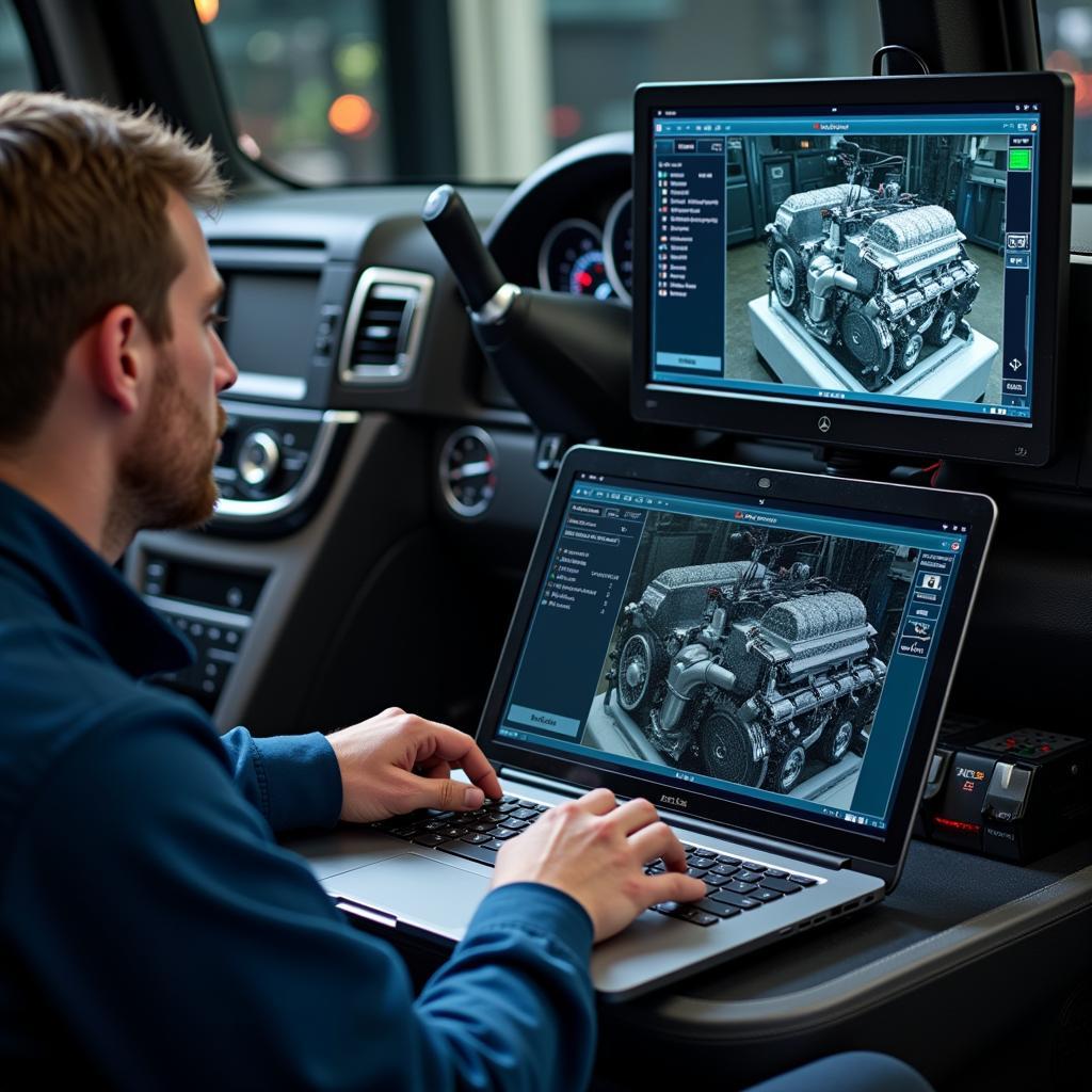 Remote Diagnostics Mercedes M272