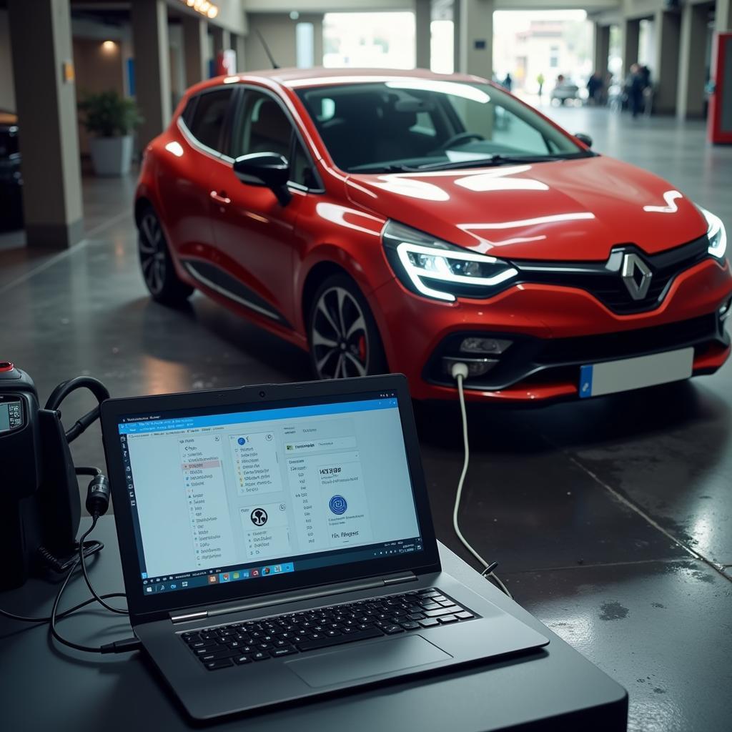 Remote Diagnostics on a Renault Clio