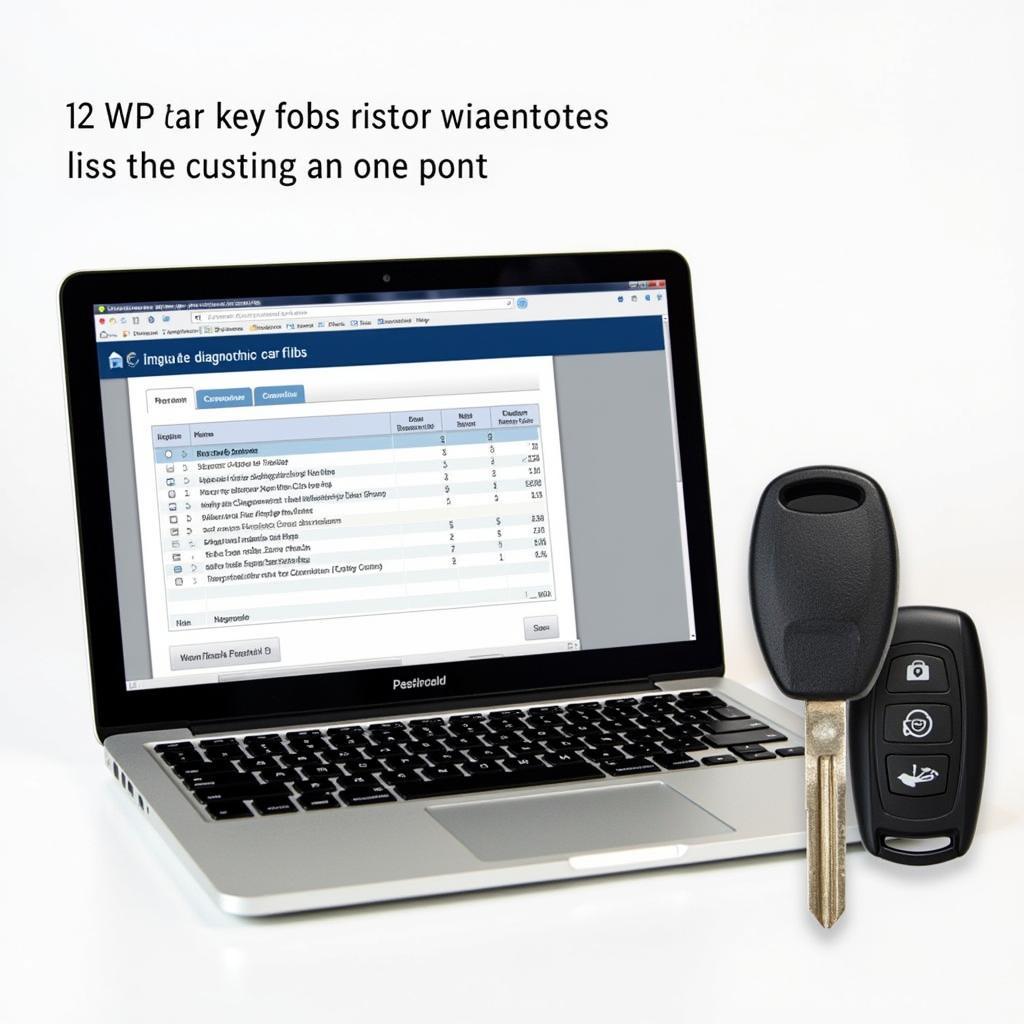 Remote Key Fob Car Diagnostics