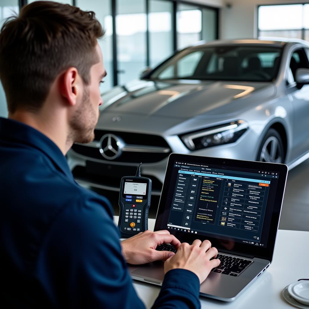 Remotely Programming a Mercedes Benz