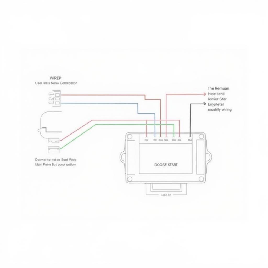 Remote Start Module Wiring Diagram