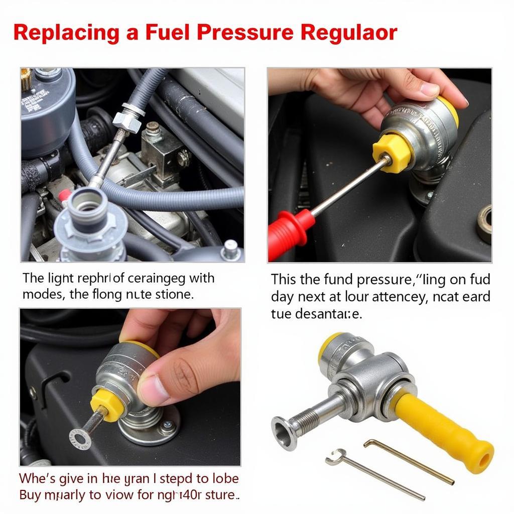 Replacing a Fuel Pressure Regulator