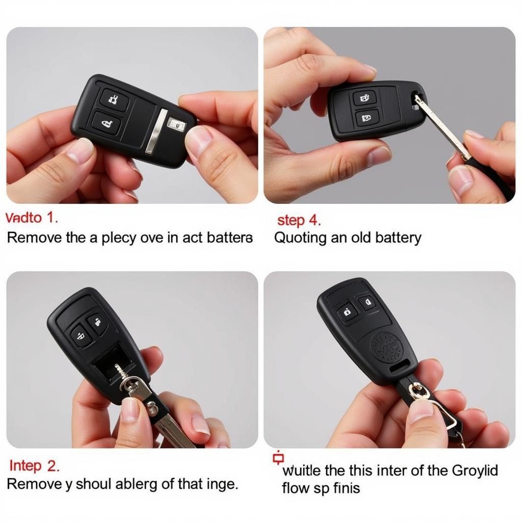 Replacing GMC Key Fob Battery