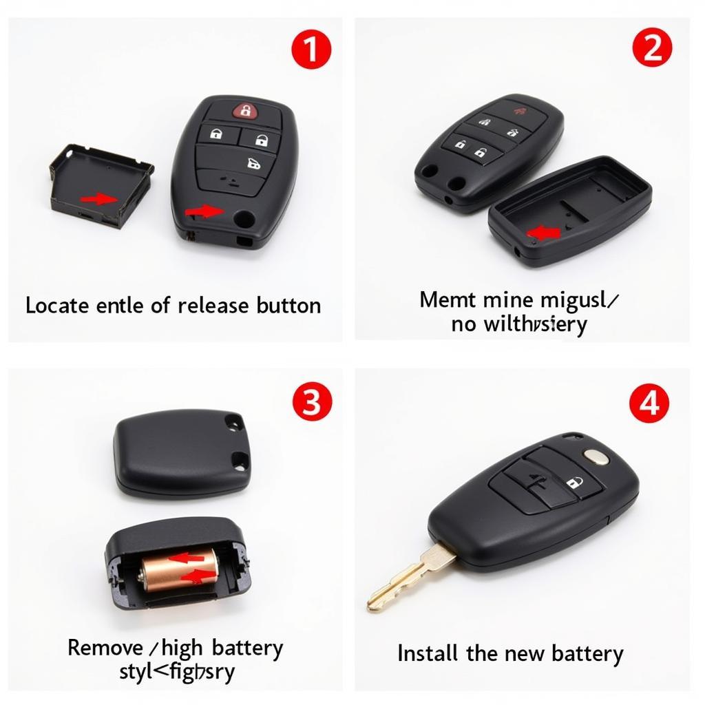 Replacing GMC Key Fob Battery