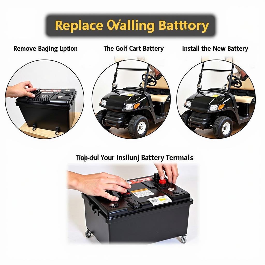 Replacing a Golf Cart Battery