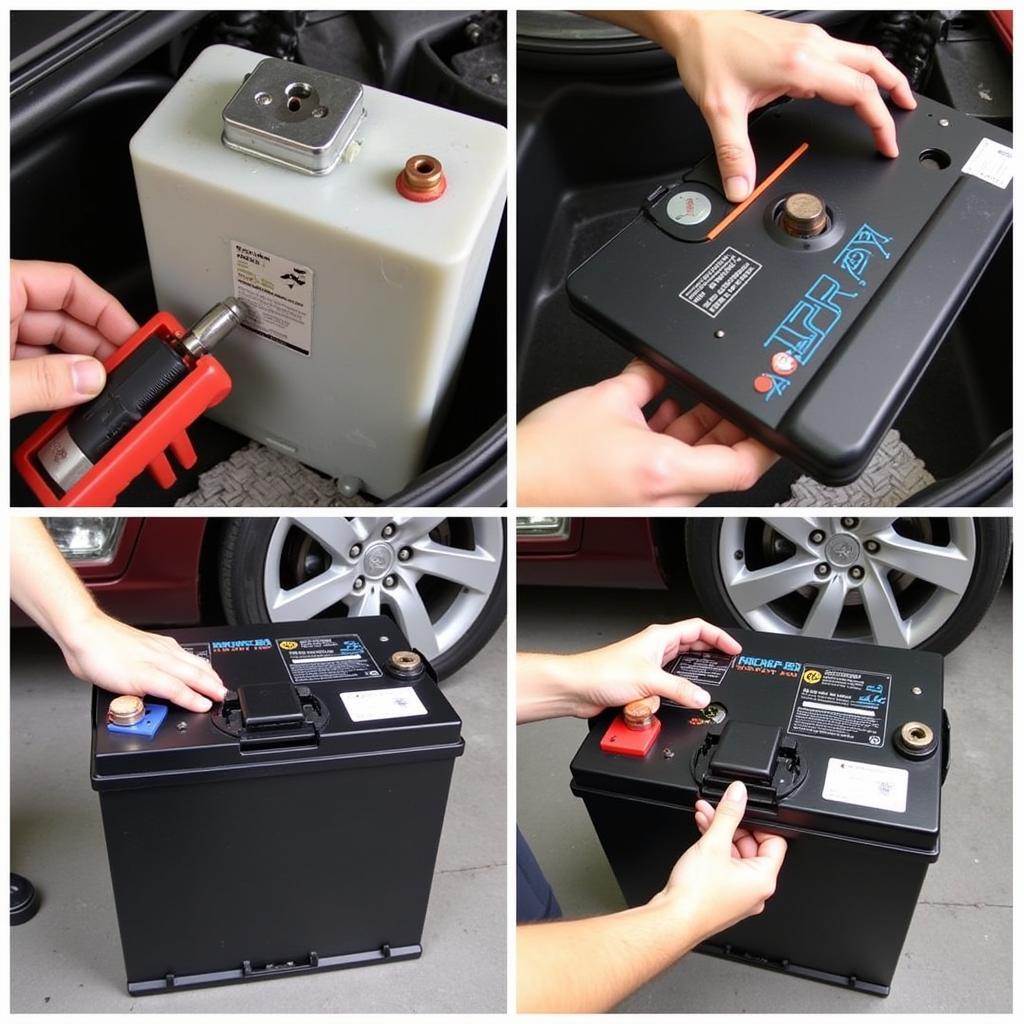 Replacing Jaguar XK Battery