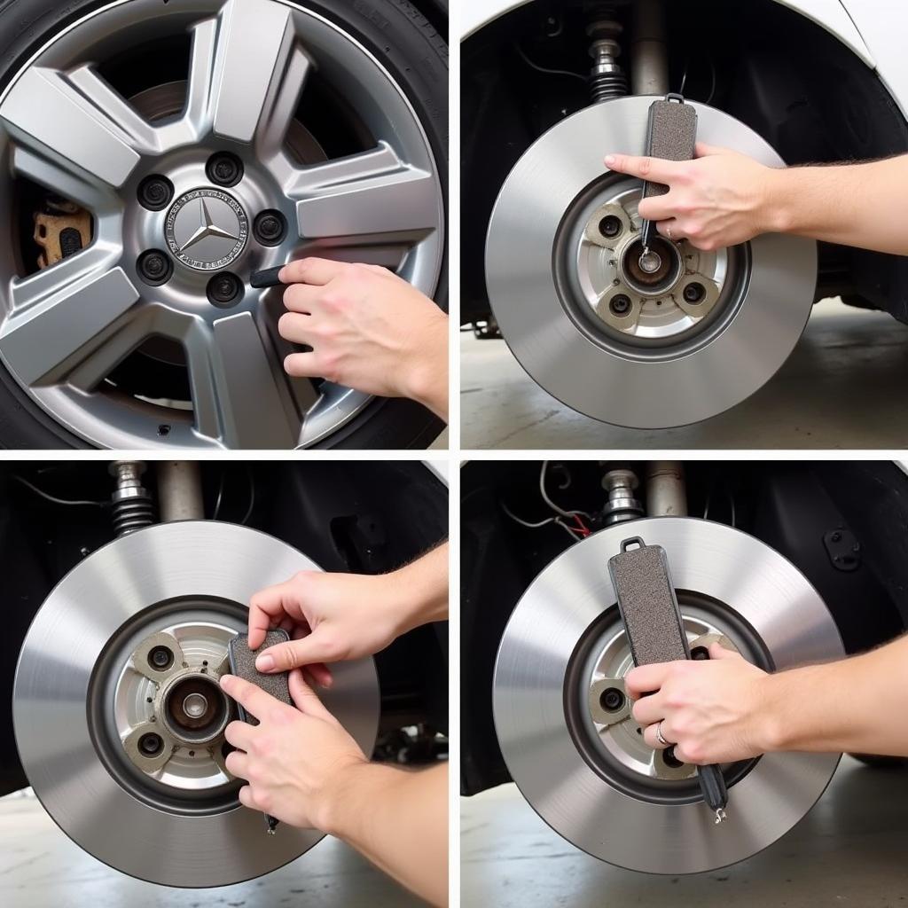 Replacing Mercedes Brake Pads