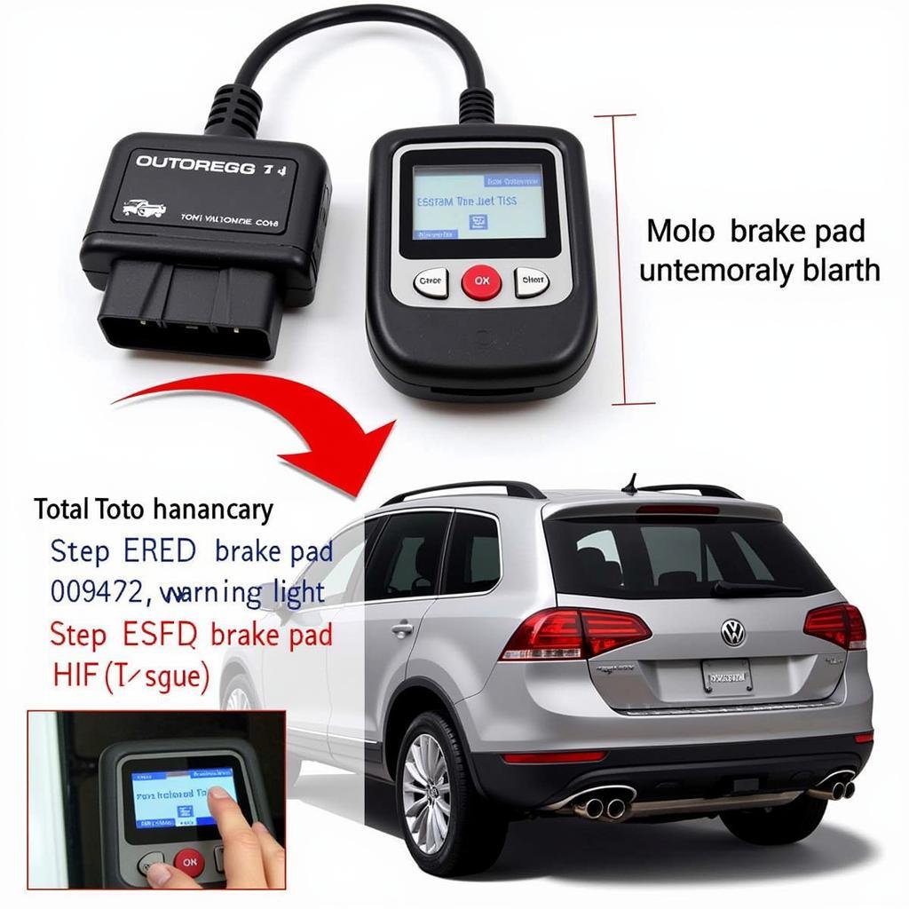 Resetting Touareg Brake Pad Warning Light