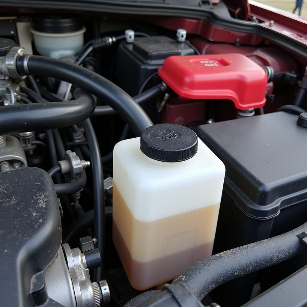 Saab Brake Fluid Reservoir