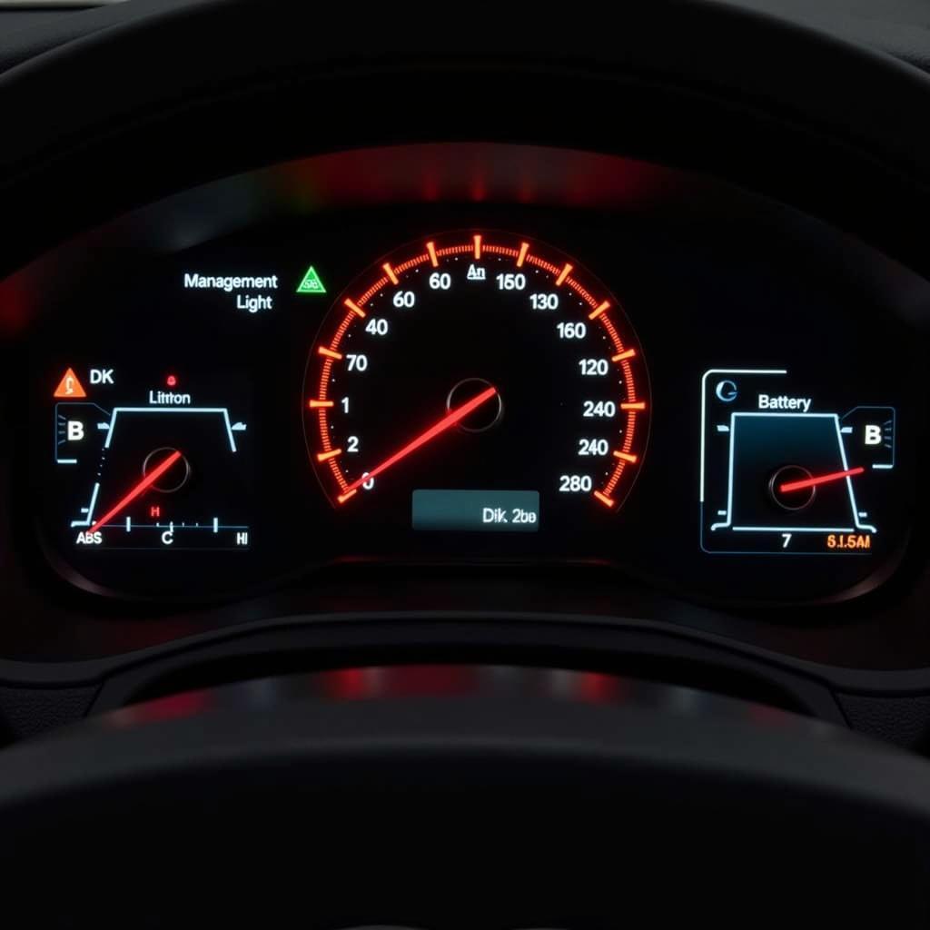 Seat Altea Dashboard Warning Lights