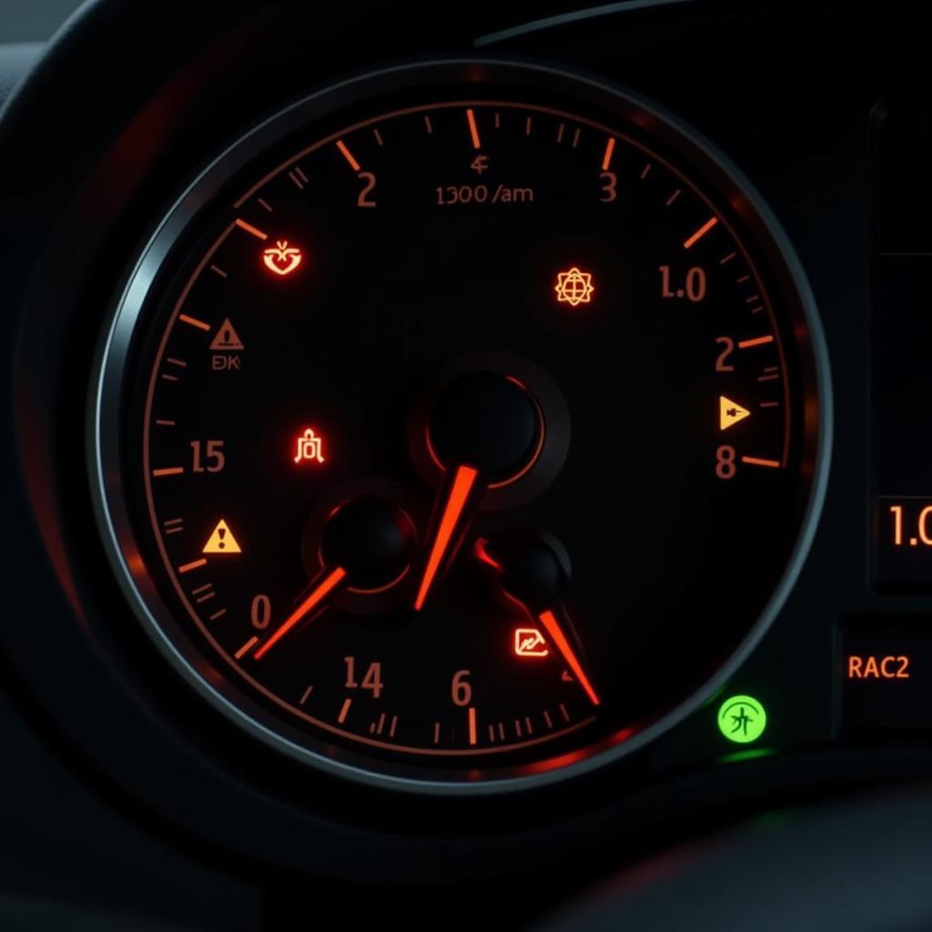 Seat Car Dashboard Warning Lights