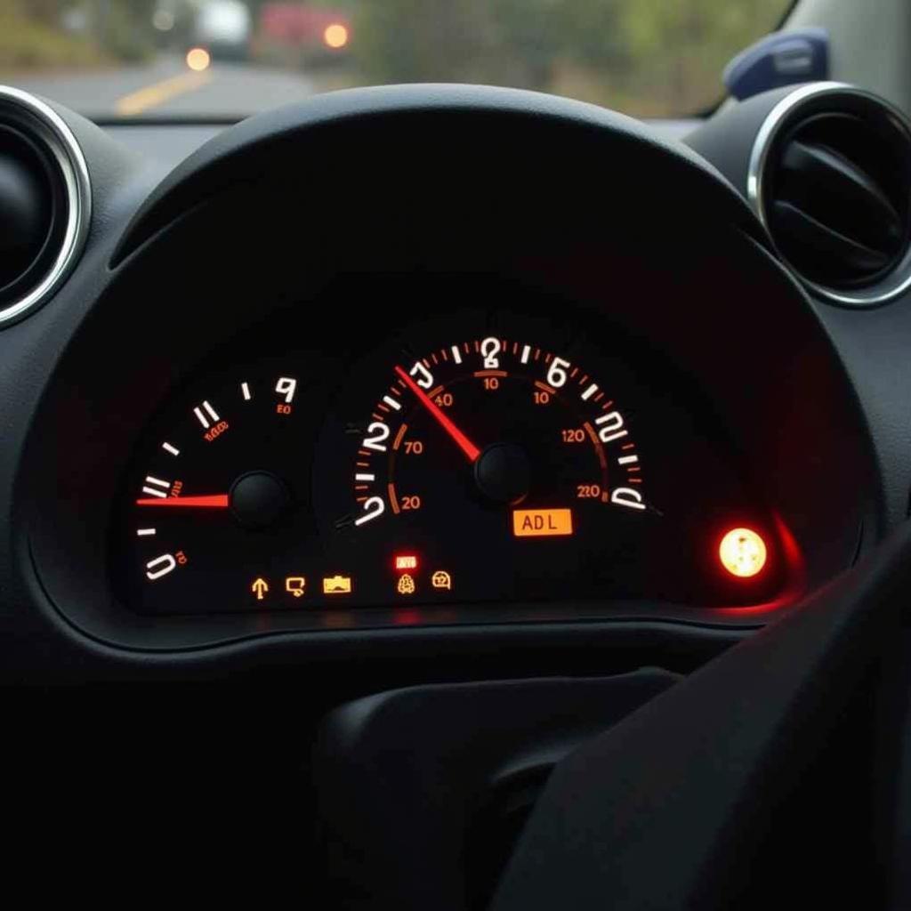 Seat Ibiza TPMS Warning Light on Dashboard