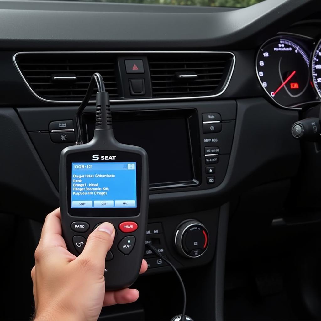 Using an OBD2 Scanner to Diagnose Seat Orange Warning Light