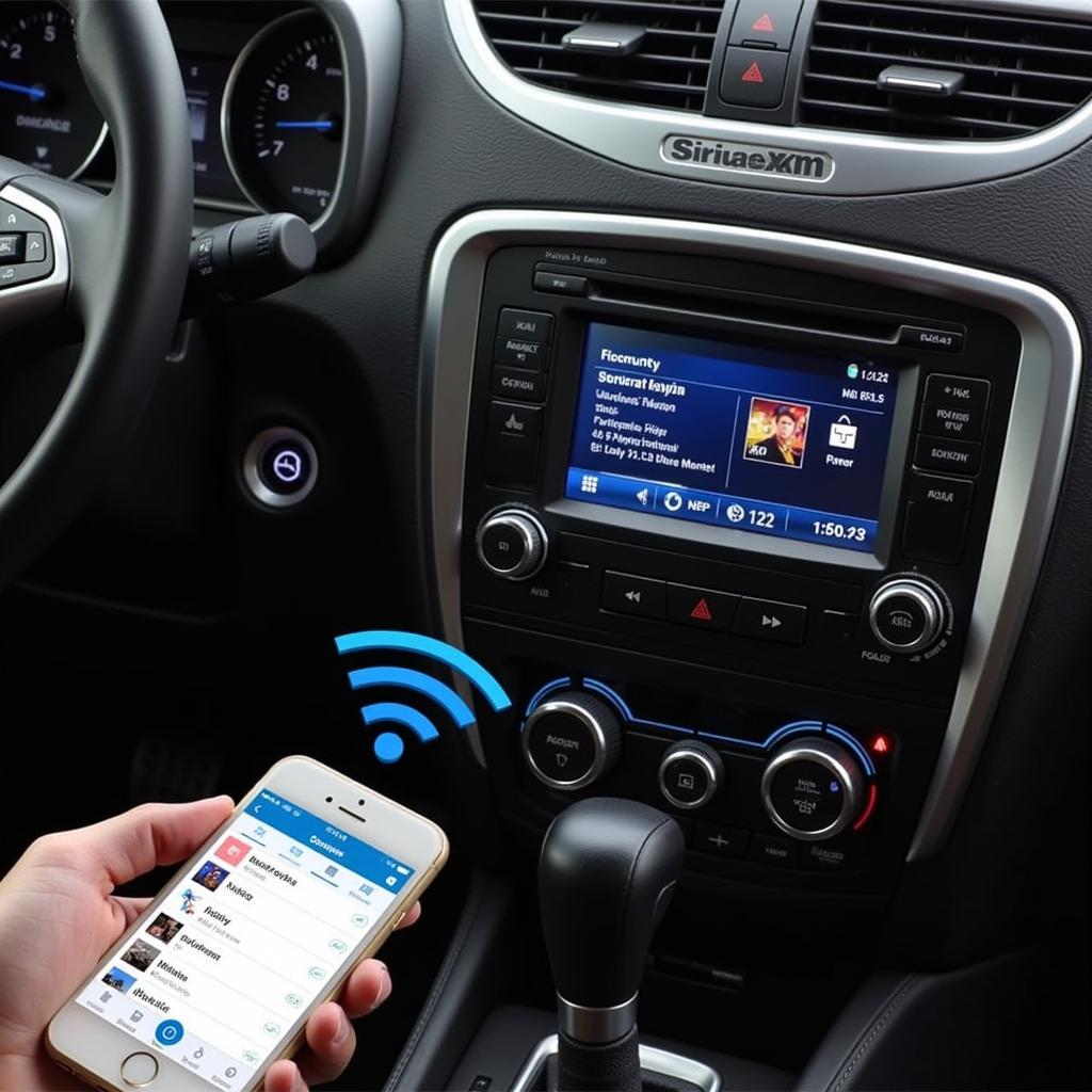 SiriusXM Radio with Bluetooth Integration