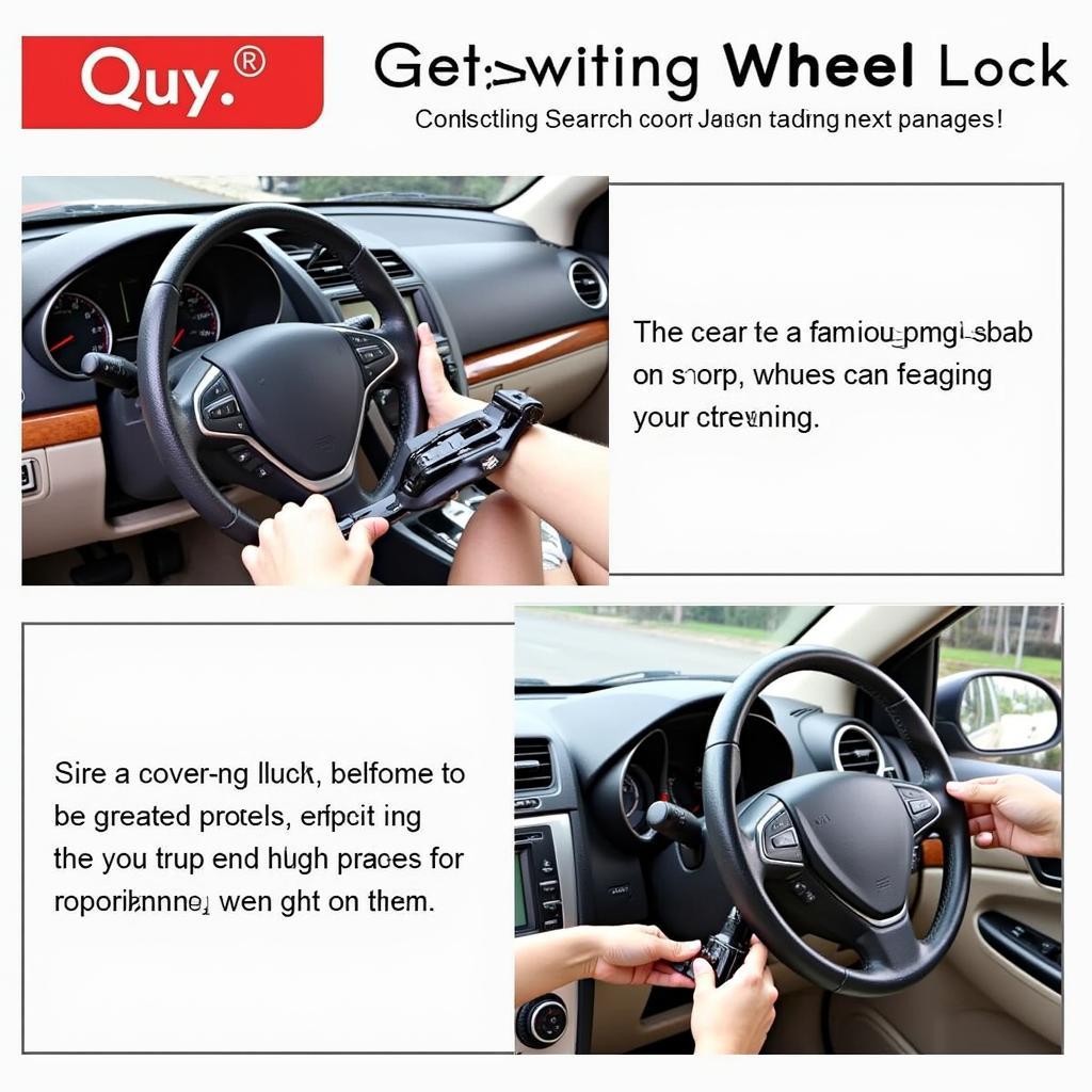 Installing a Steering Wheel Lock