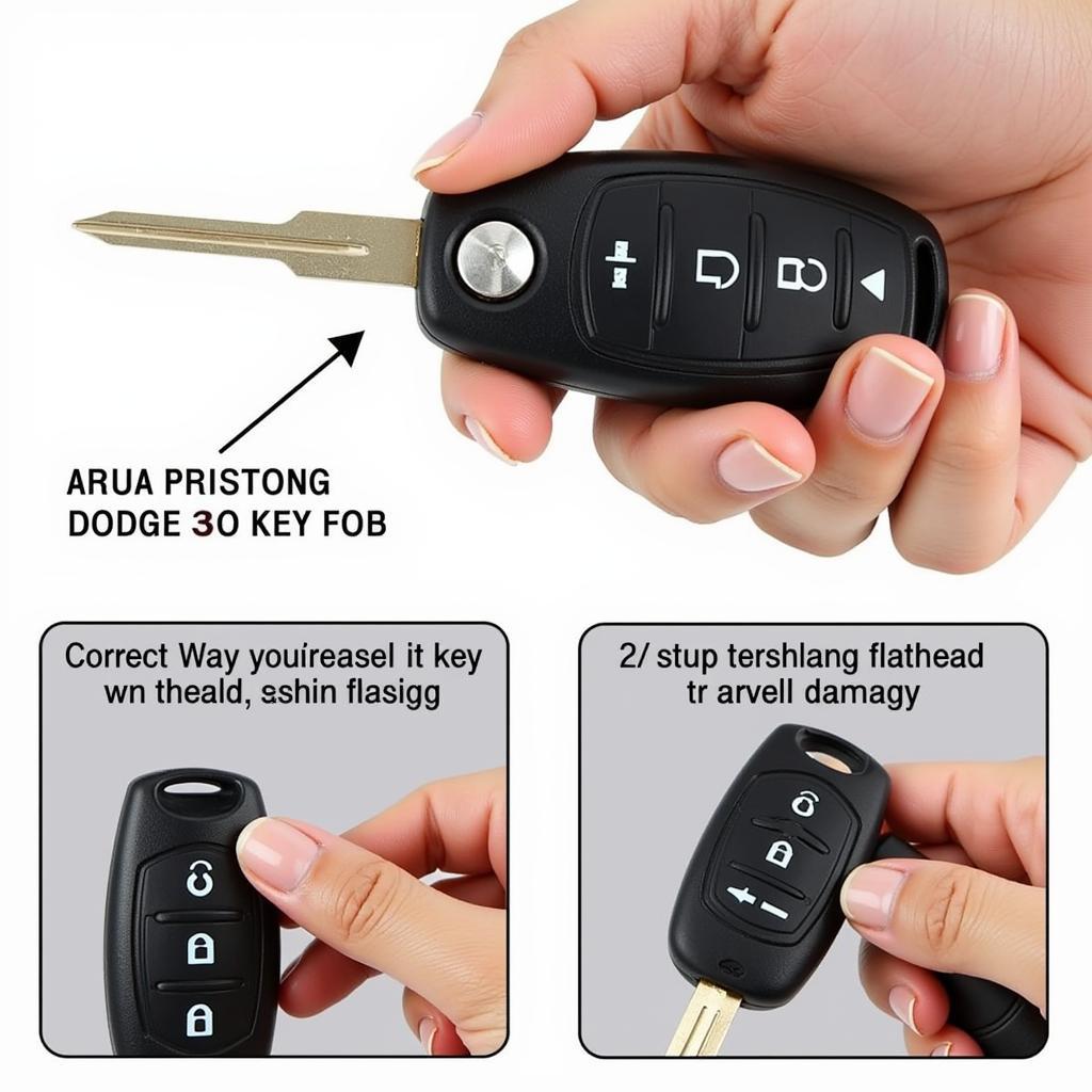 Dodge Key Fob Stuck and Not Opening