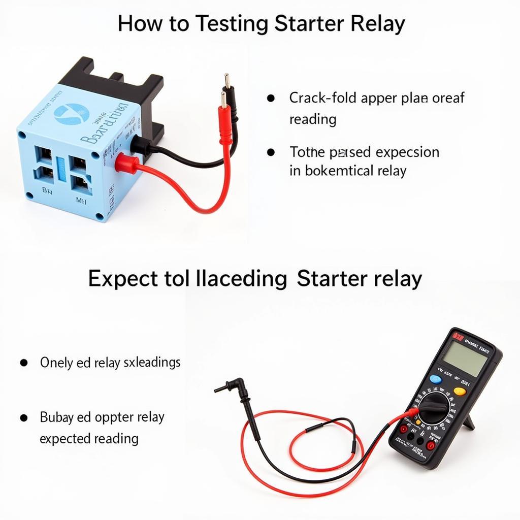 Testing the Starter Relay on a Mercedes 190E