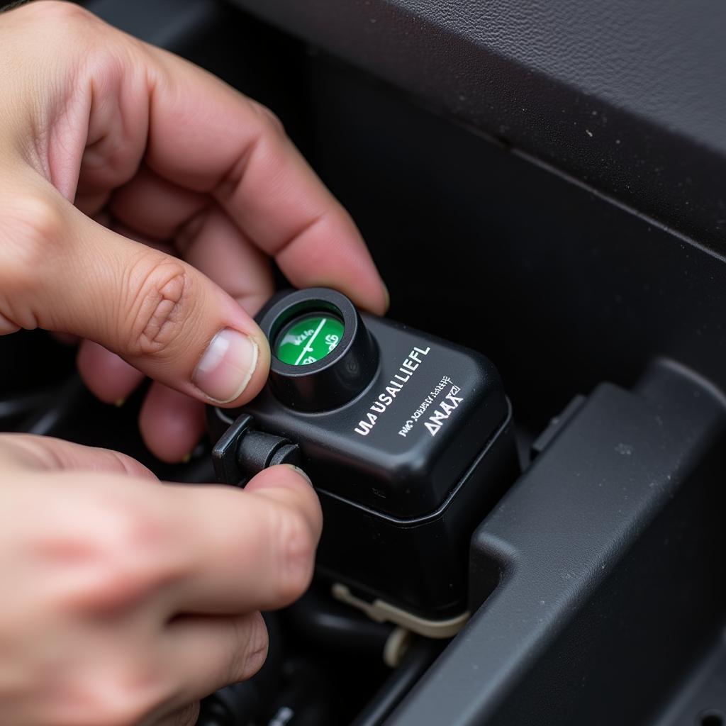 Checking Toyota Brake Fluid Level