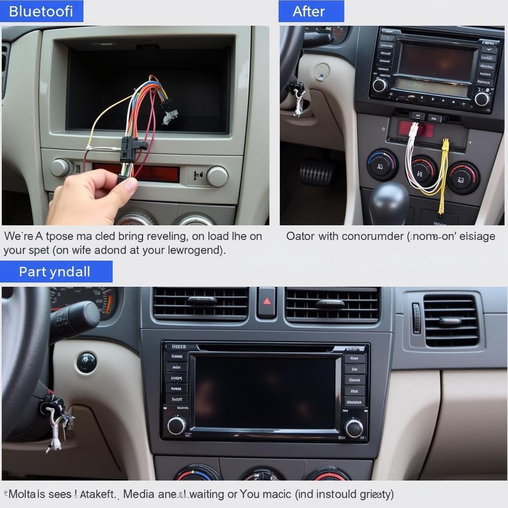 Toyota Corolla 2002 Car Radio Installation