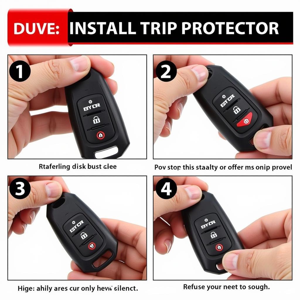 Installing a Toyota Key Fob Protector