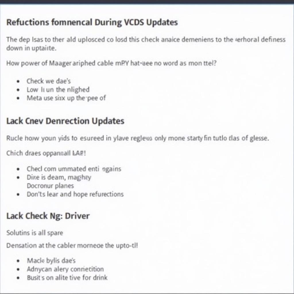 Troubleshooting Common VCDS Update Problems