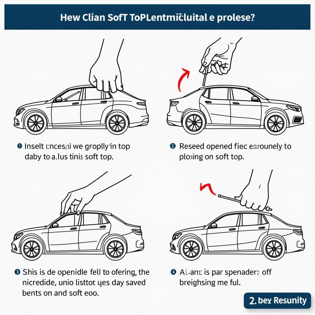 Using the Mercedes Soft Top Manual Override Tool