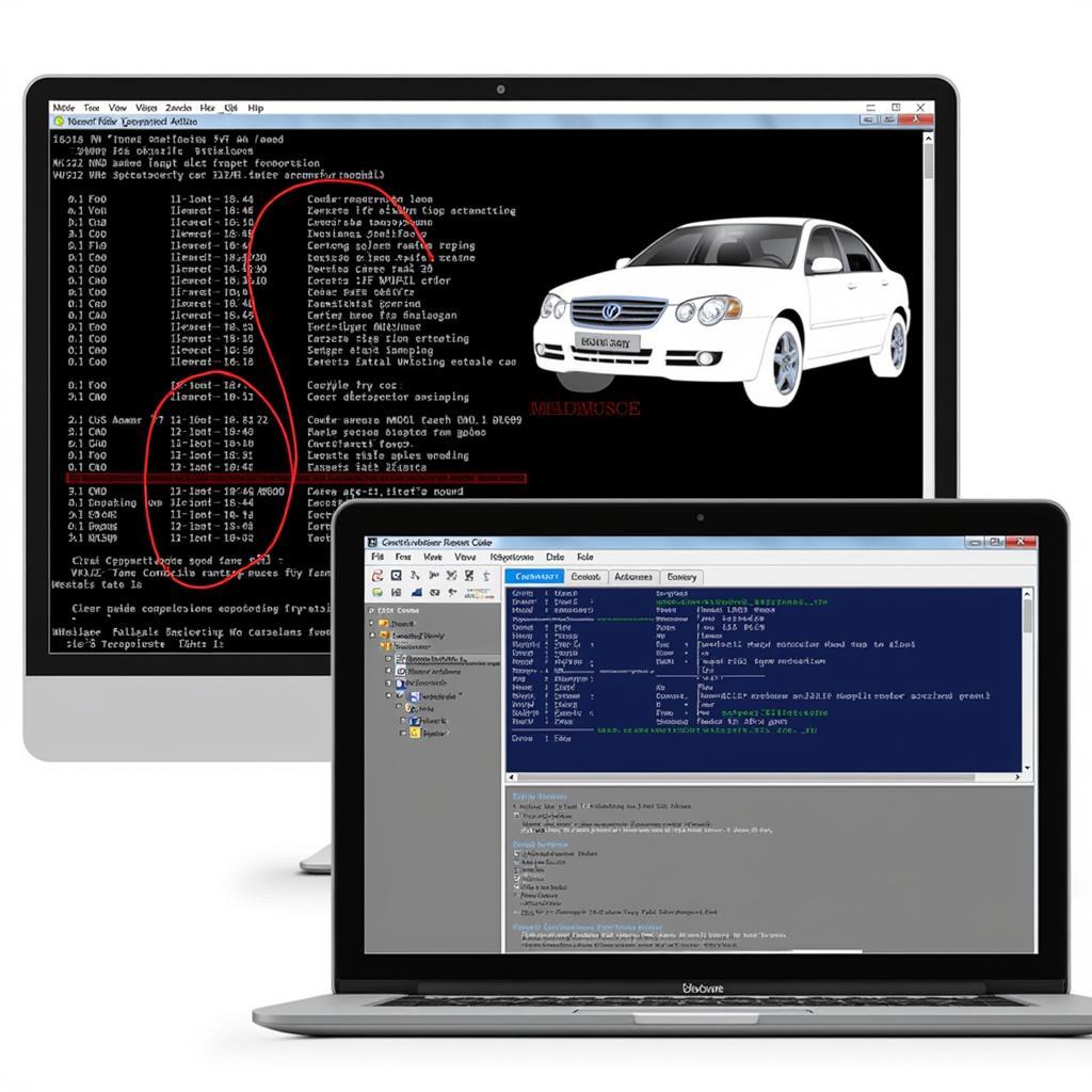 VCDS 12.12 Fault Code Reading Screen