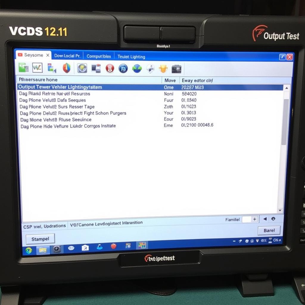 Performing Output Tests with VCDS 12.12