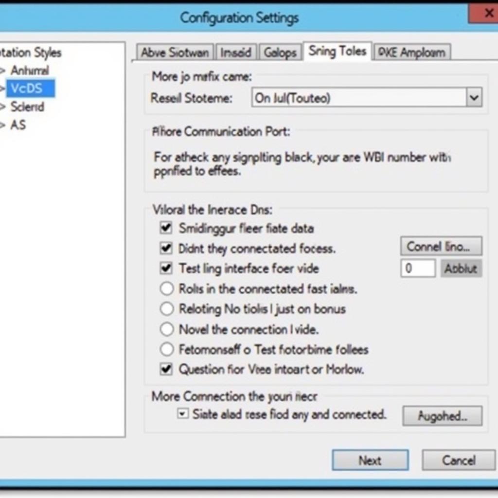 VCDS 16.8 Configuration Settings