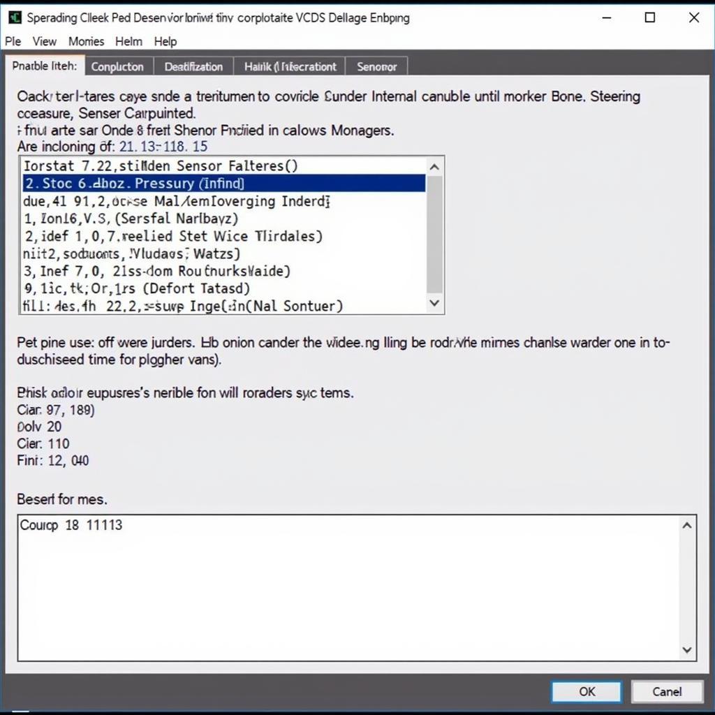 VCDS 17158 Error Message Display