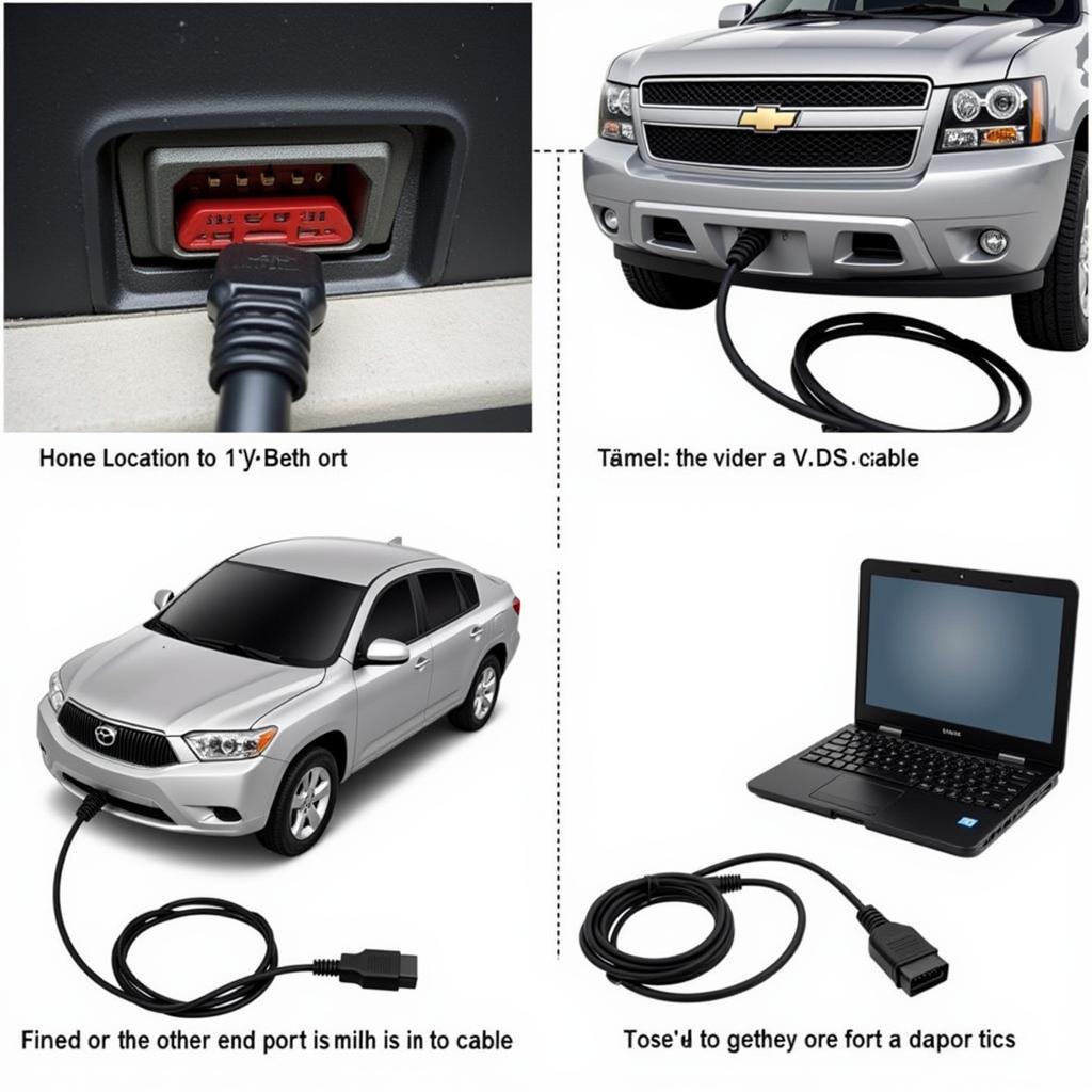 Connecting a VCDS Cable to a Vehicle