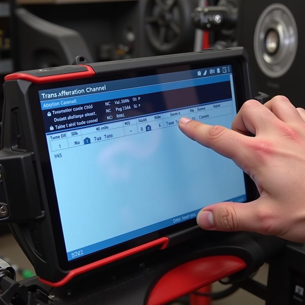 VCDS Android Performing Adaptation on Transmission Control Module