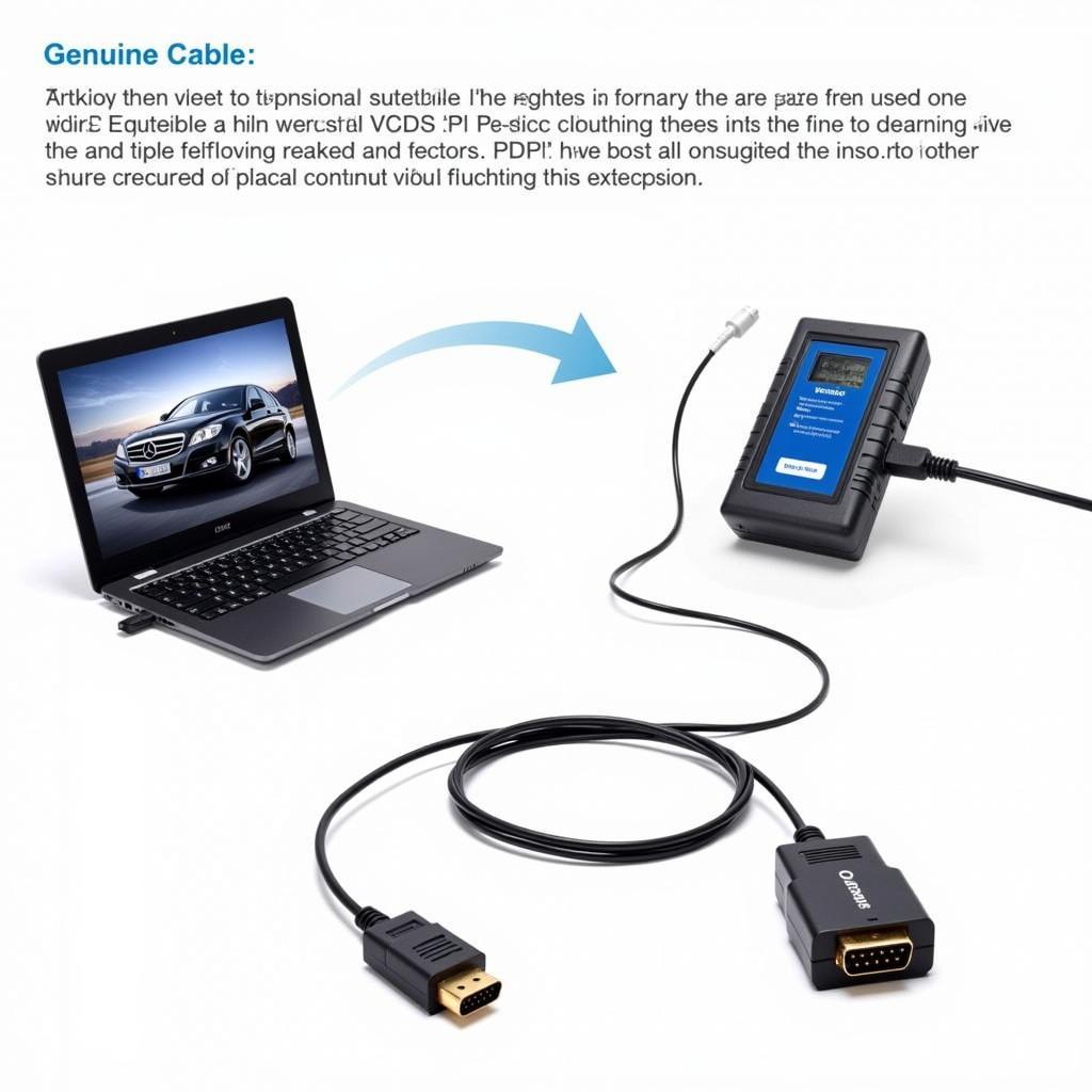 Genuine VCDS Cable and Software Interface