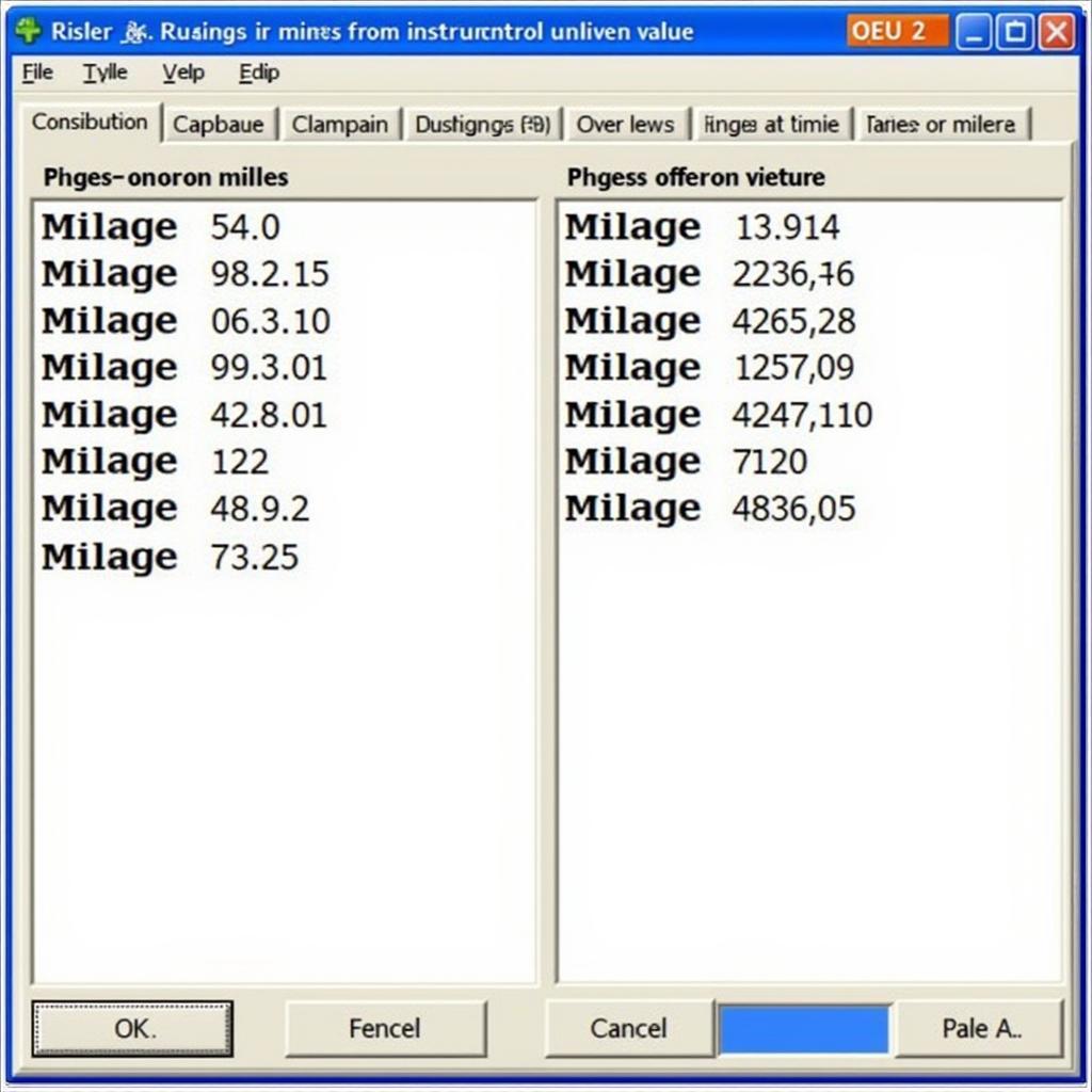 VCDS ECU Mileage Comparison