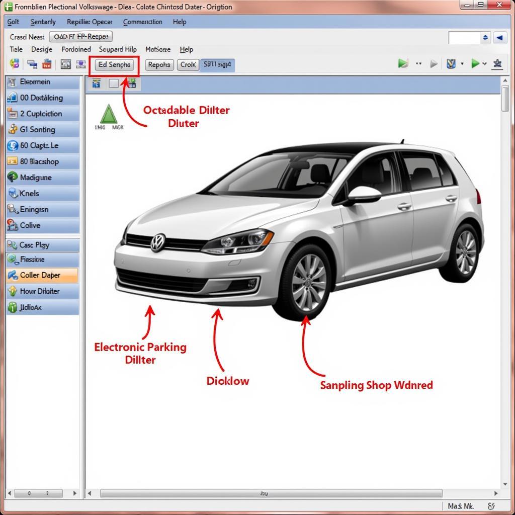 VCDS Electronic Parking Brake Retraction Screen