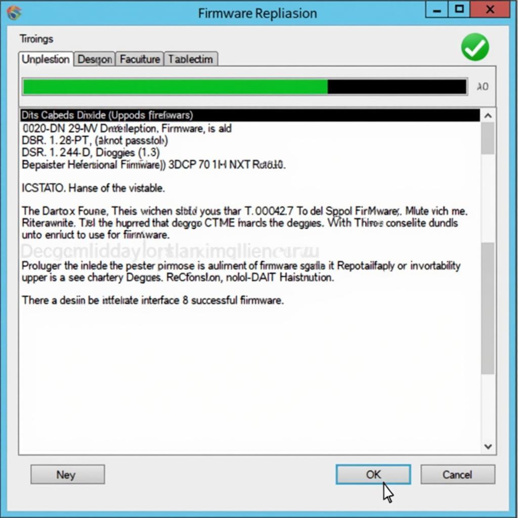 VCDS Firmware Update Process Screenshot