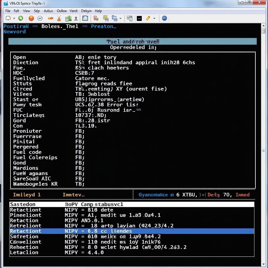 VCDS Fuel Tank Vent Test Results Display