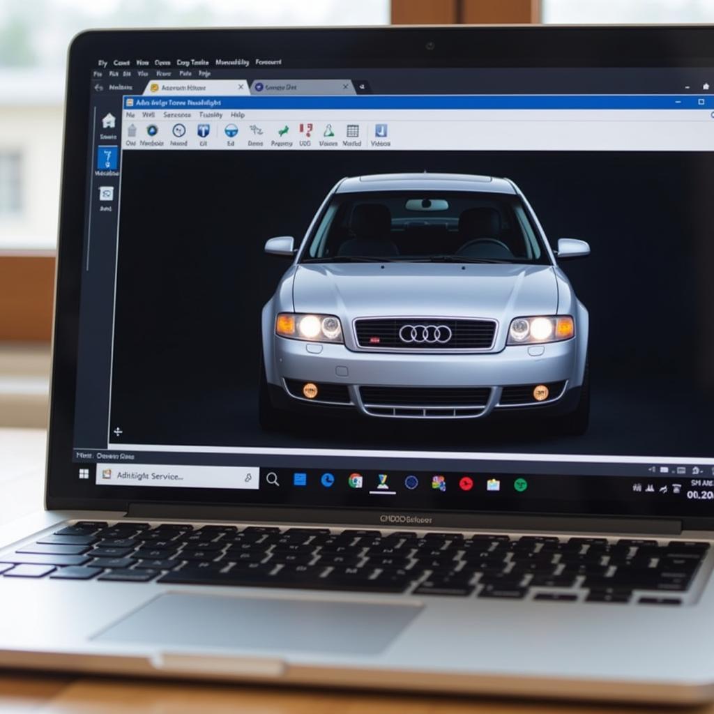 VCDS Interface for Headlight Adjustment on a 2003 Audi A4