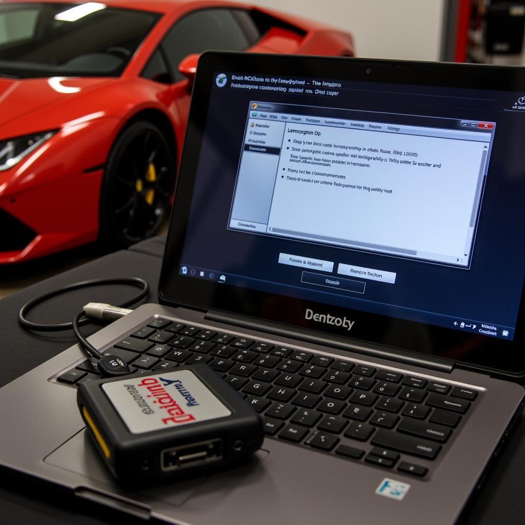 Performing a Software Update on a Lamborghini using VCDS