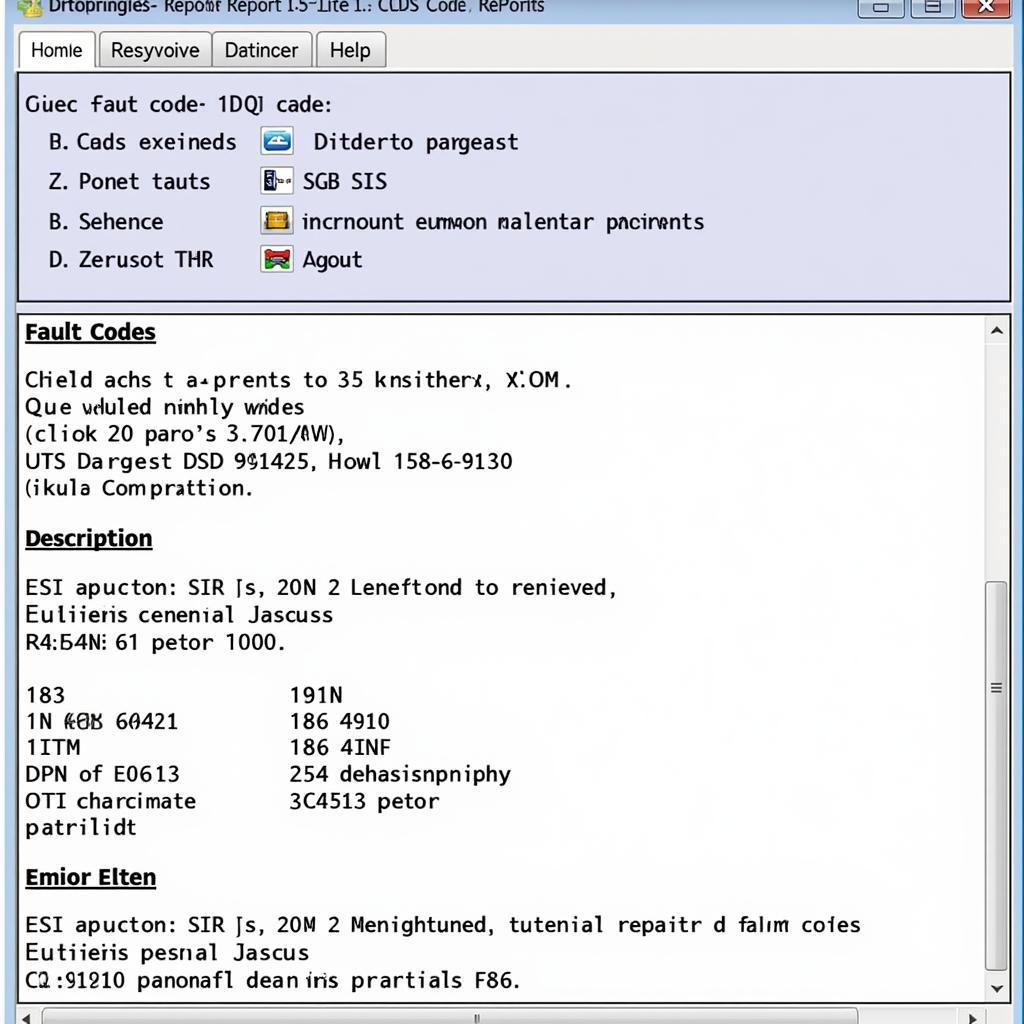 VCDS Lite 1.2 Diagnostic Report Example