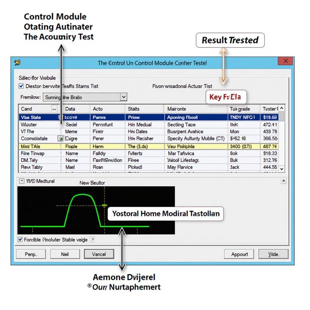 VCDS Software Displaying Actuator Test Results