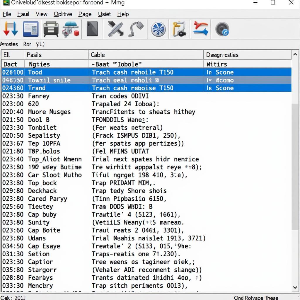 VCDS Software Interface Dashboard Screenshot