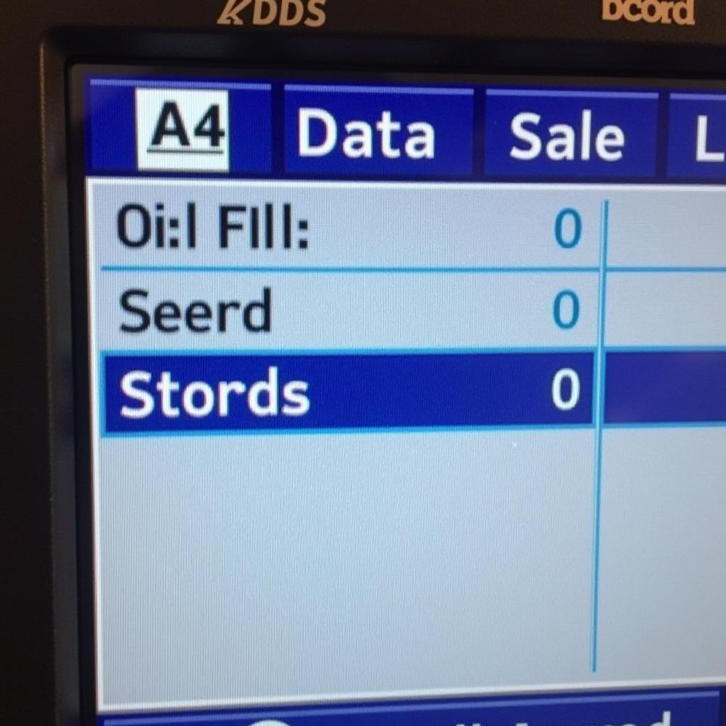 VCDS Software Interface Displaying Oil Level