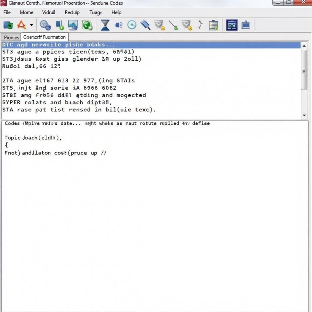 VCDS Software Displaying Diagnostic Fault Codes