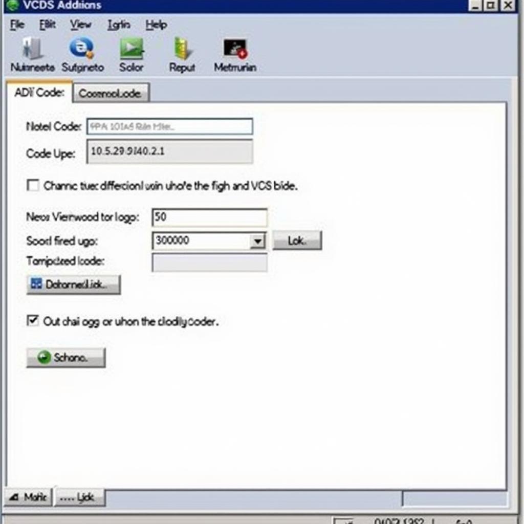 VCDS Software Login Screen