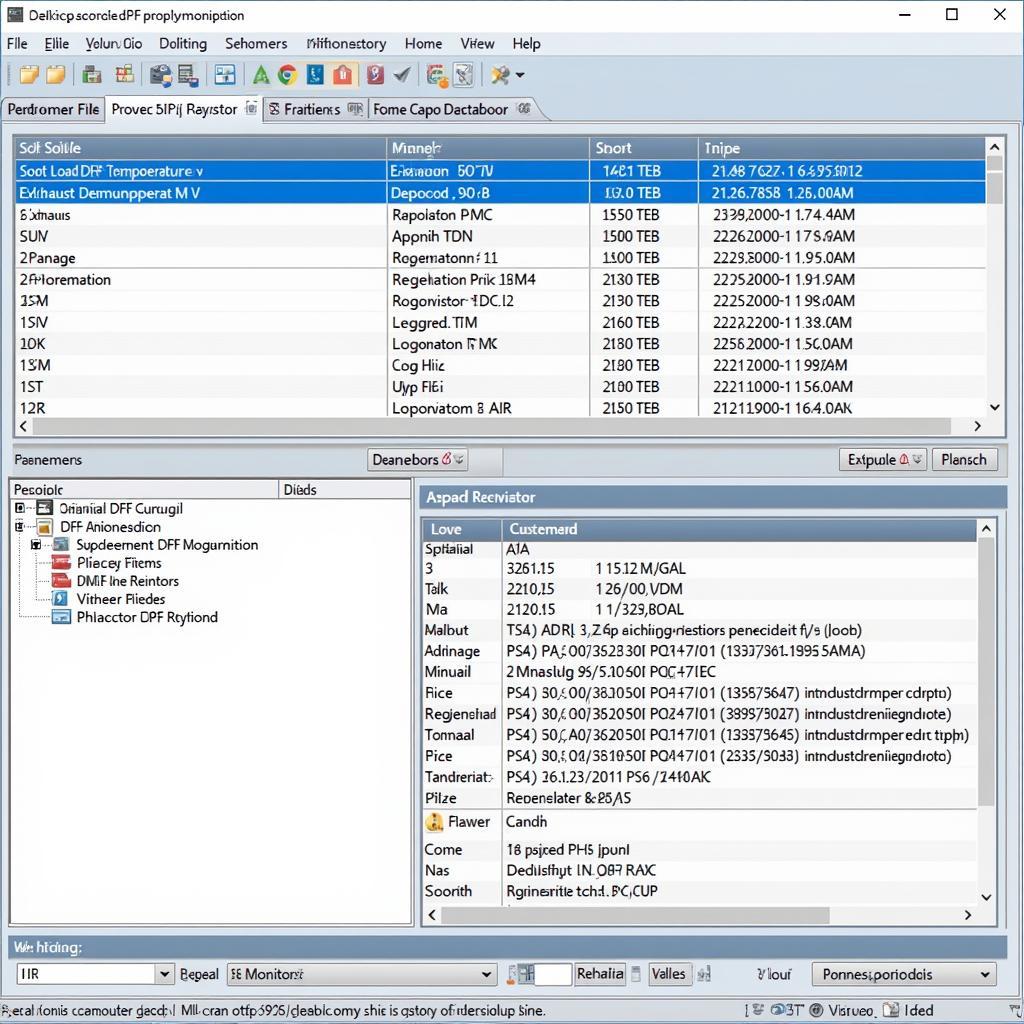 VCDS Software Screenshot during DPF Regeneration